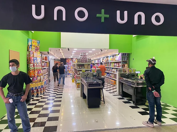 Tiendas de Suvenir, Bodegones y Súper mercados.
