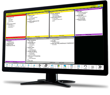 (KDS) Kitchen Display System: Para todo tipo de restaurantes.