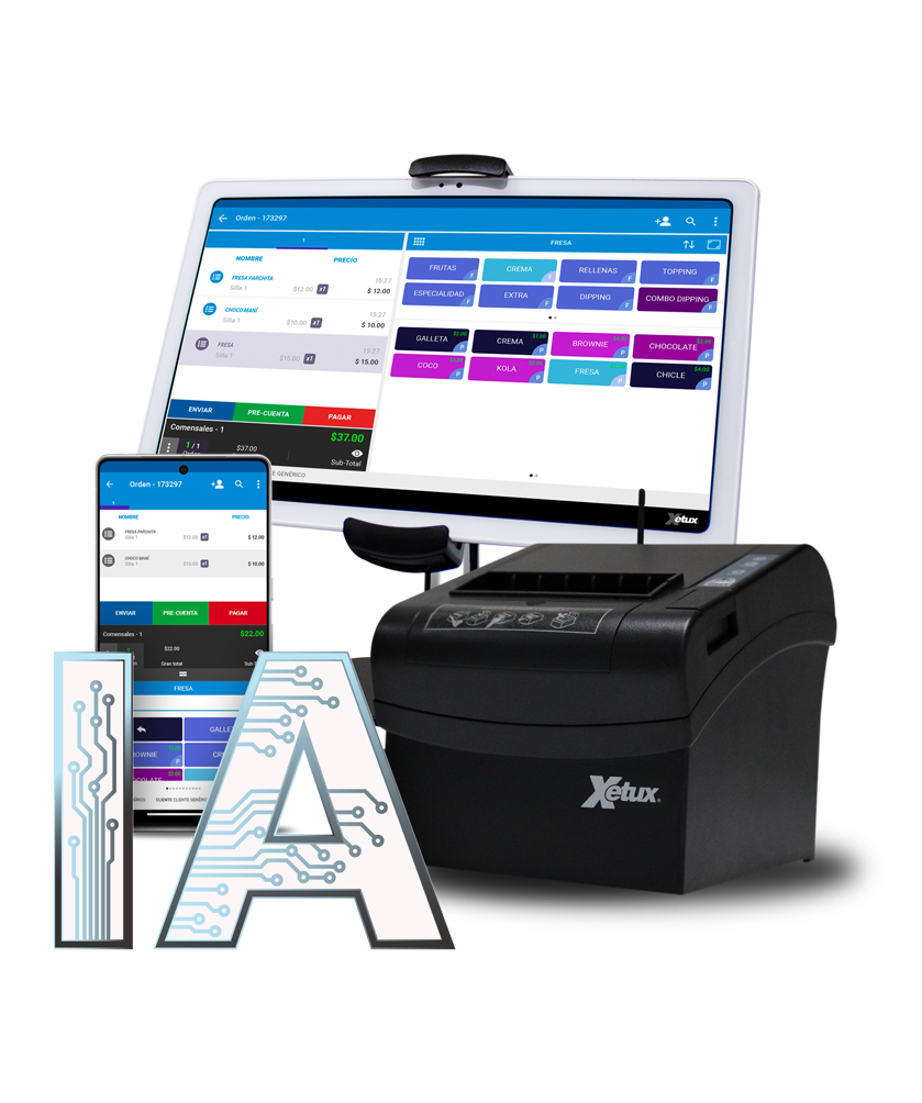 Software para restaurantes y retaíl 1 xetux sistema para restaurantes